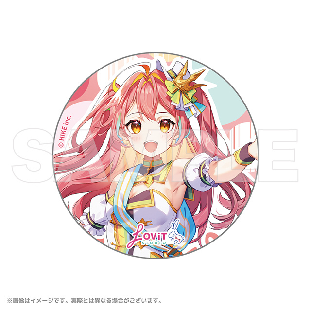 LOViT STUDIO 彩月美音 缶バッジ