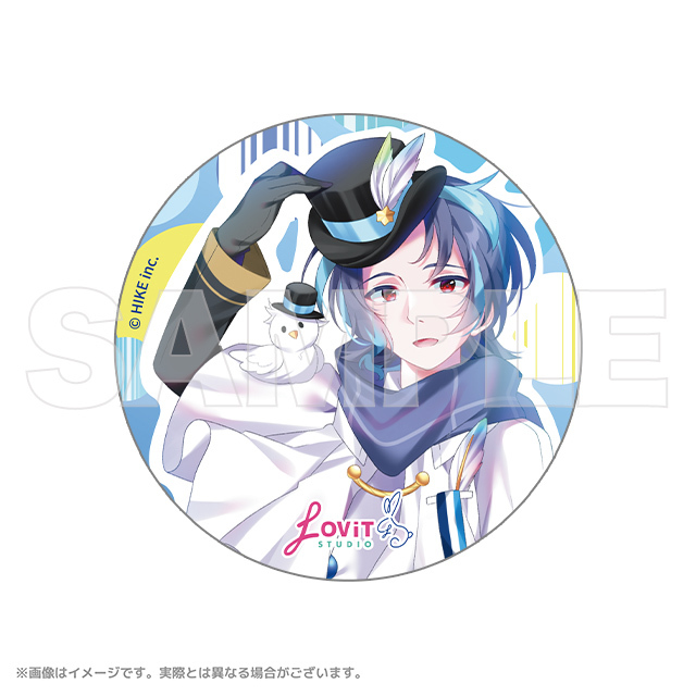 LOViT STUDIO 竹花文明 ver.2 缶バッジ