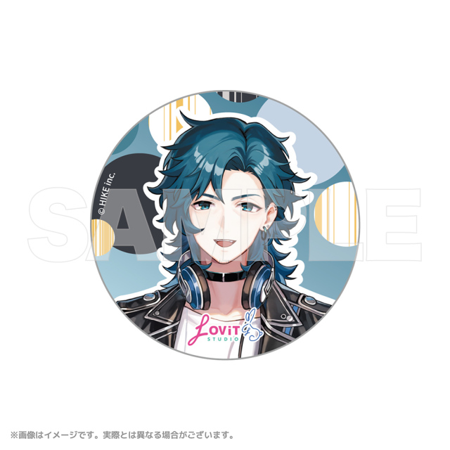 LOViT STUDIO 蒼雲ウルフギャング 缶バッジ