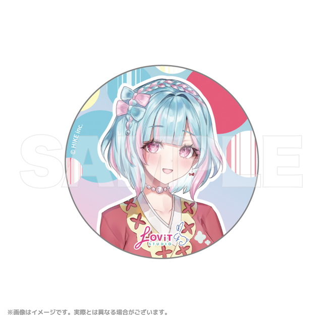 LOViT STUDIO 柊梨音 缶バッジ