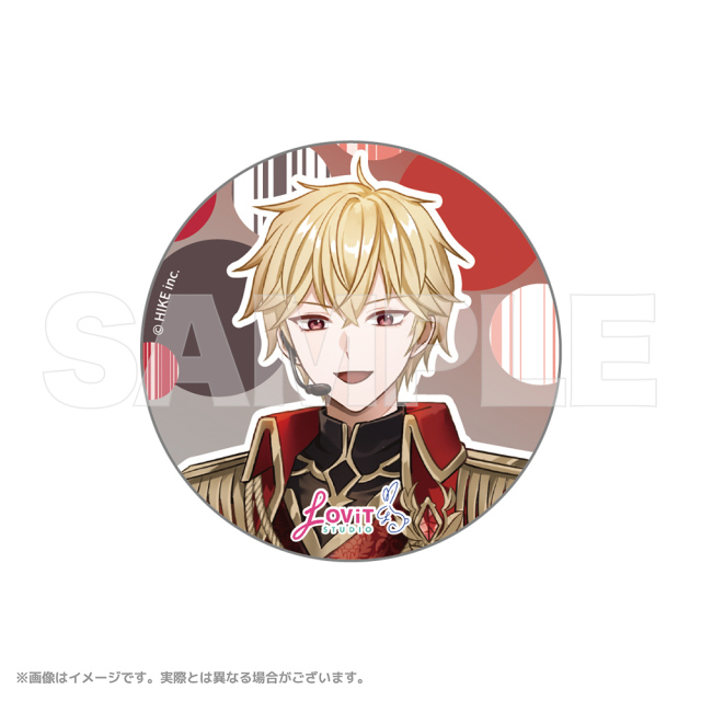 LOViT STUDIO 甘森アダム 缶バッジ