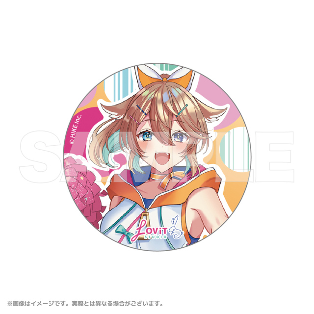 LOViT STUDIO 陽ヶ夏ライラ 缶バッジ