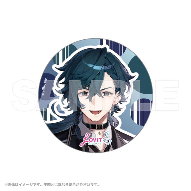 LOViT STUDIO 蒼雲ウルフギャング_Ver2 缶バッジ