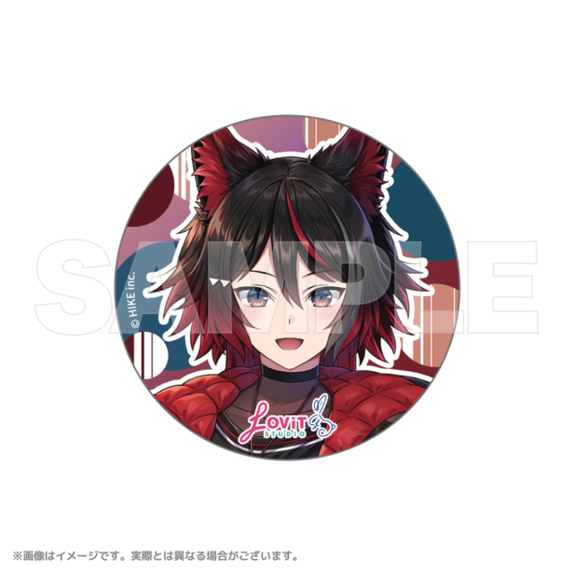 LOViT STUDIO 狼崎ウルファ 缶バッジ