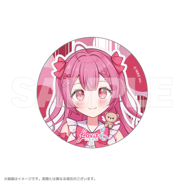 LOViT STUDIO 一条まな 缶バッジ