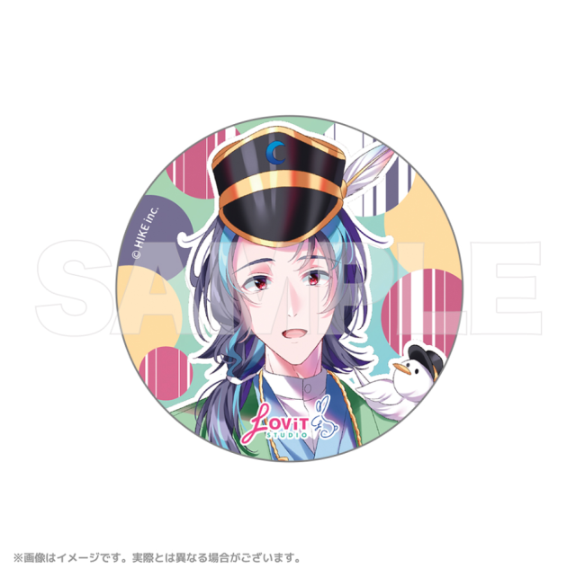 LOViT STUDIO 竹花文明 Ver3 缶バッジ