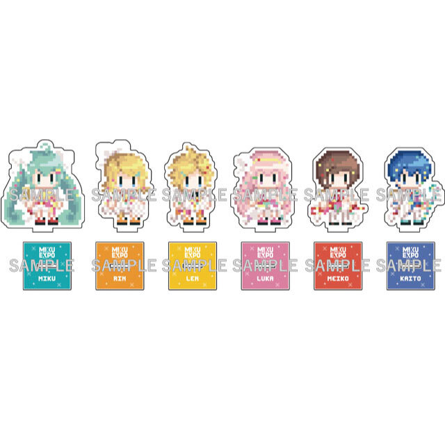 MIKU EXPO TRドット絵アクリルスタンド