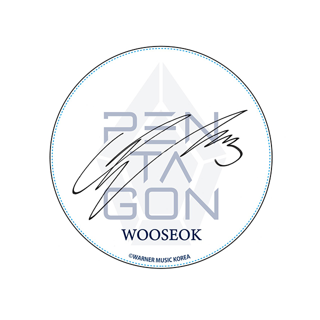 PENTAGON 白雲石コースター WOOSEOK