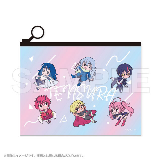 転生したらスライムだった件 オーロラフラットポーチ