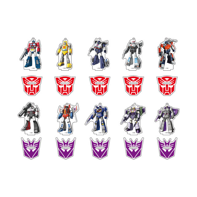 「戦え！超ロボット生命体トランスフォーマー」トレーディングアクリルスタンドキーホルダー