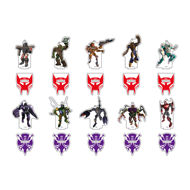 「ビーストウォーズ 超生命体トランスフォーマー」トレーディングアクリルスタンドキーホルダー