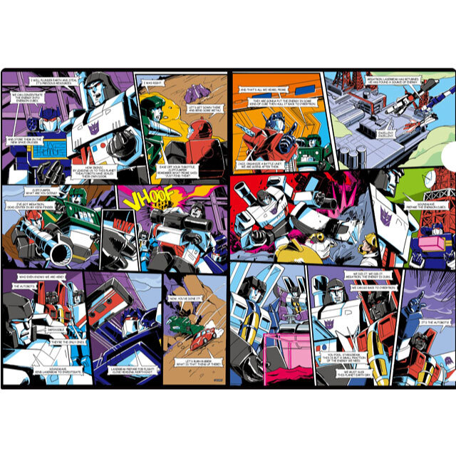 「戦え！超ロボット生命体トランスフォーマー」A4クリアファイル2枚セット②