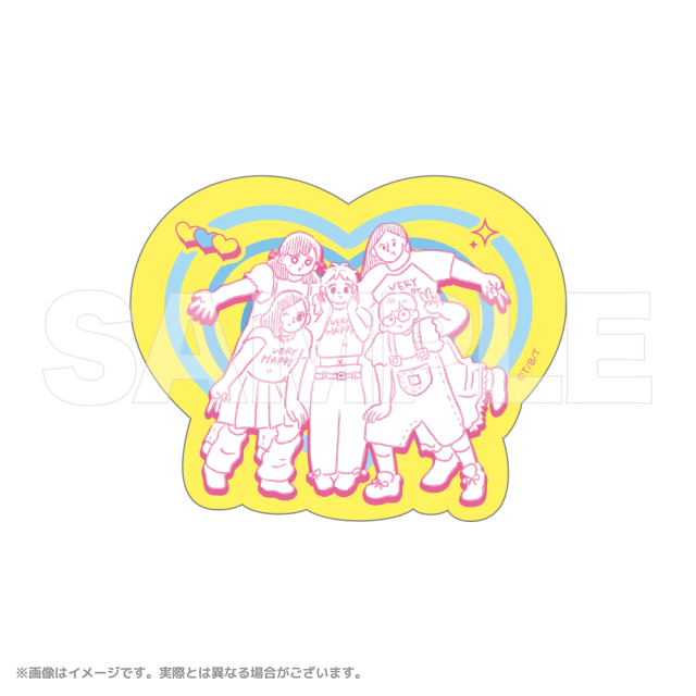 つづ井さん ダイカットステッカーセット
