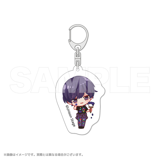 ゆにすて アクリルキーホルダー　らると。