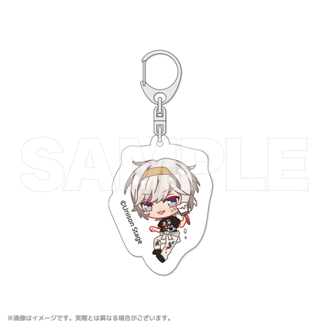 ゆにすて アクリルキーホルダー　れなん