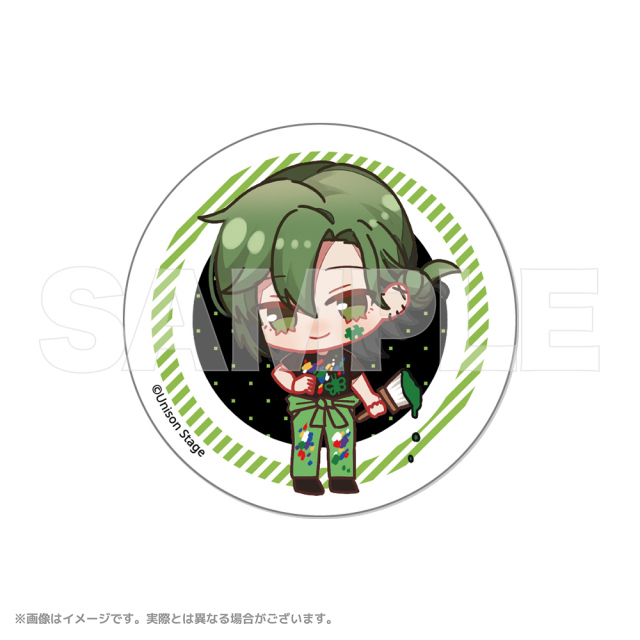 ゆにすて トレーディング缶バッジ　[ミニキャラ]