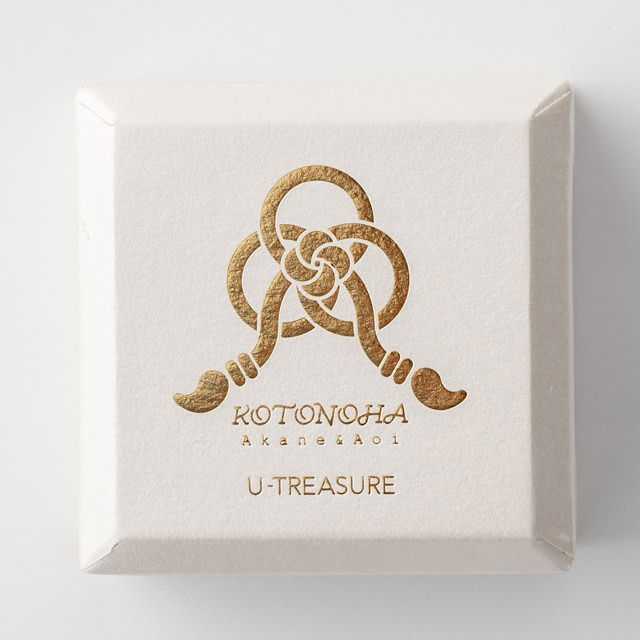 琴葉 茜・葵 ダブルリングネックレス シルバー Akane＆Aoi