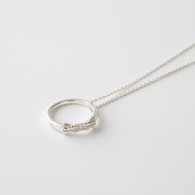 WHITE ALBUM2　リングネックレス　Setsuna　シルバー