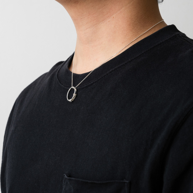 WHITE ALBUM2　リングネックレス　Setsuna　シルバー