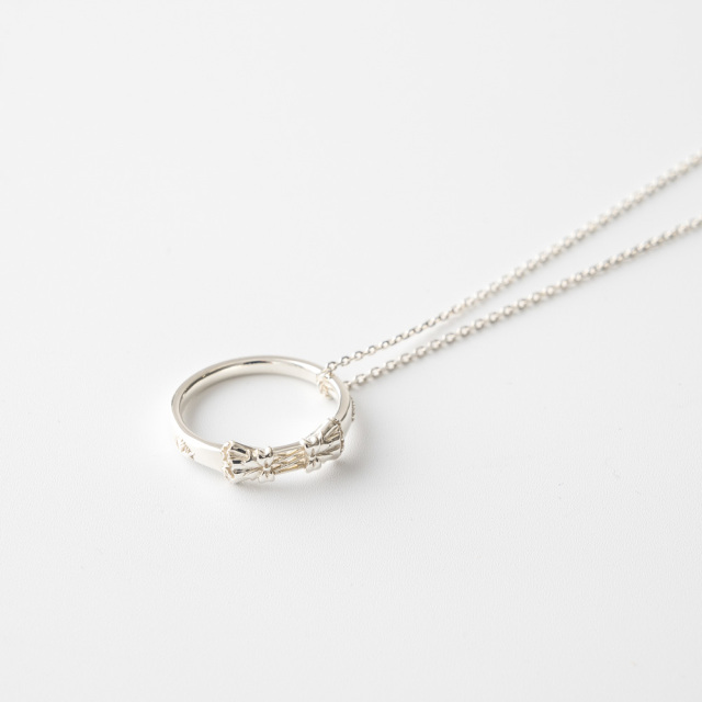 WHITE ALBUM2　リングネックレス　Setsuna　プラチナ