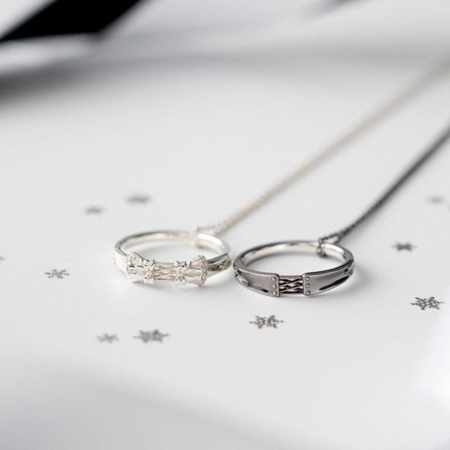 WHITE ALBUM2　リングネックレス　Setsuna　プラチナ