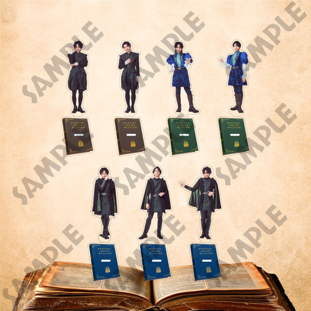 ミュージカル「インサイド・ウィリアム」ランダムアクリルスタンド【男性キャスト】