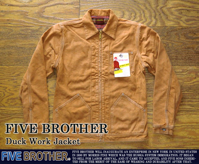 [Five Brother]ファイブブラザー-ダックワークジャケット