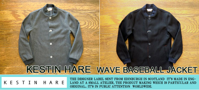 [Kestin Hare]ケスティンエア - Raw Edge Wave Baseball