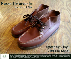 [Russell Moccasin]ラッセルモカシン-スポーティングクレイチャッカ