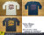 ベルバシーンイエローレーベル-7分袖スラブプリントTシャツ