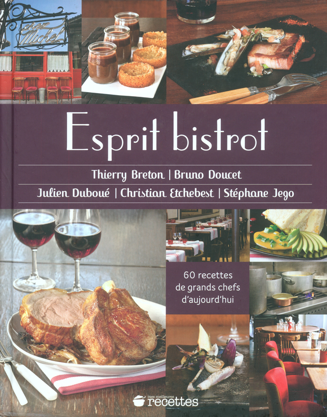 Esprit bistrot 60 recettes de grands chefs d'aujourd'hui（フランス・パリ） 絶版 中古