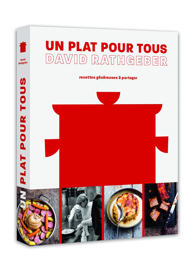 UN PLAT POUR TOUS DAVID RATHGEBER  (フランス・パリ) 絶版