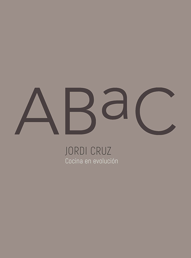 ABac JORDI CRUZ Cocina en evolucion （スペイン・バルセロナ）英語併記