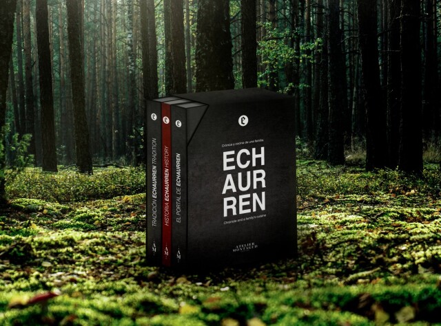 Echaurren Cronica y cocina de una familia (スペイン・リオハ)　英語併記