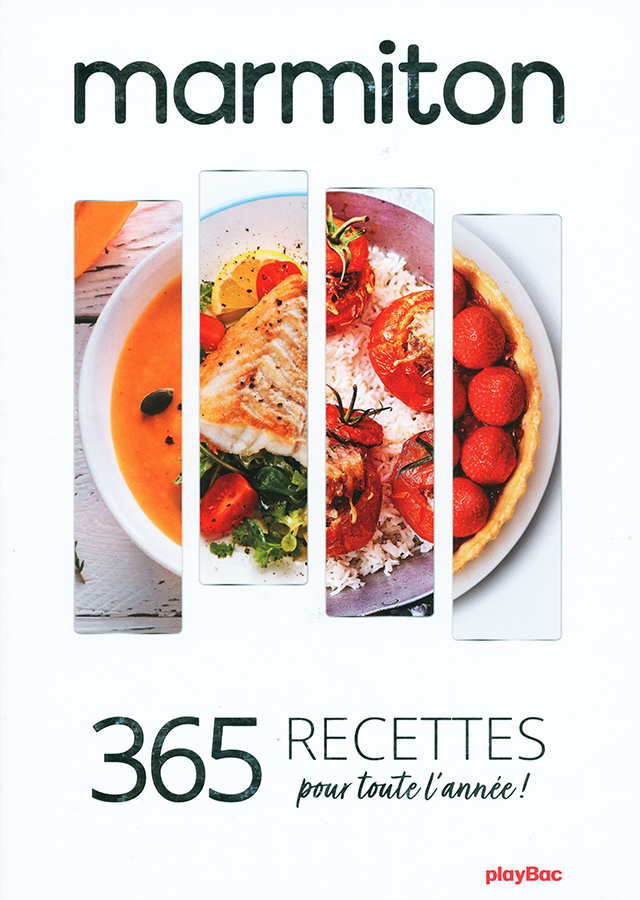 Marmiton 365 recettes pour toute l'annee (フランス)