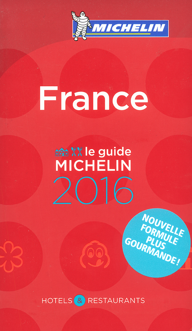 LE GUIDE MICHELIN FRANCE 2016 (フランス)