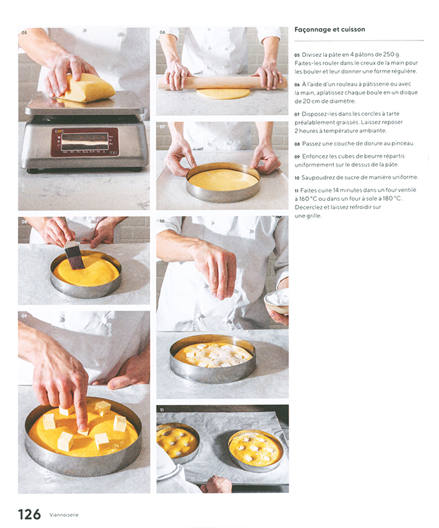 Viennoiserie, Lecons en pas a pas : Cyrille Van der Stuyft