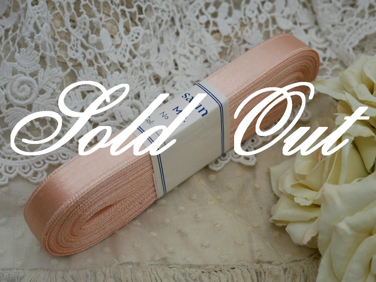 フランスピンクサテンリボンC