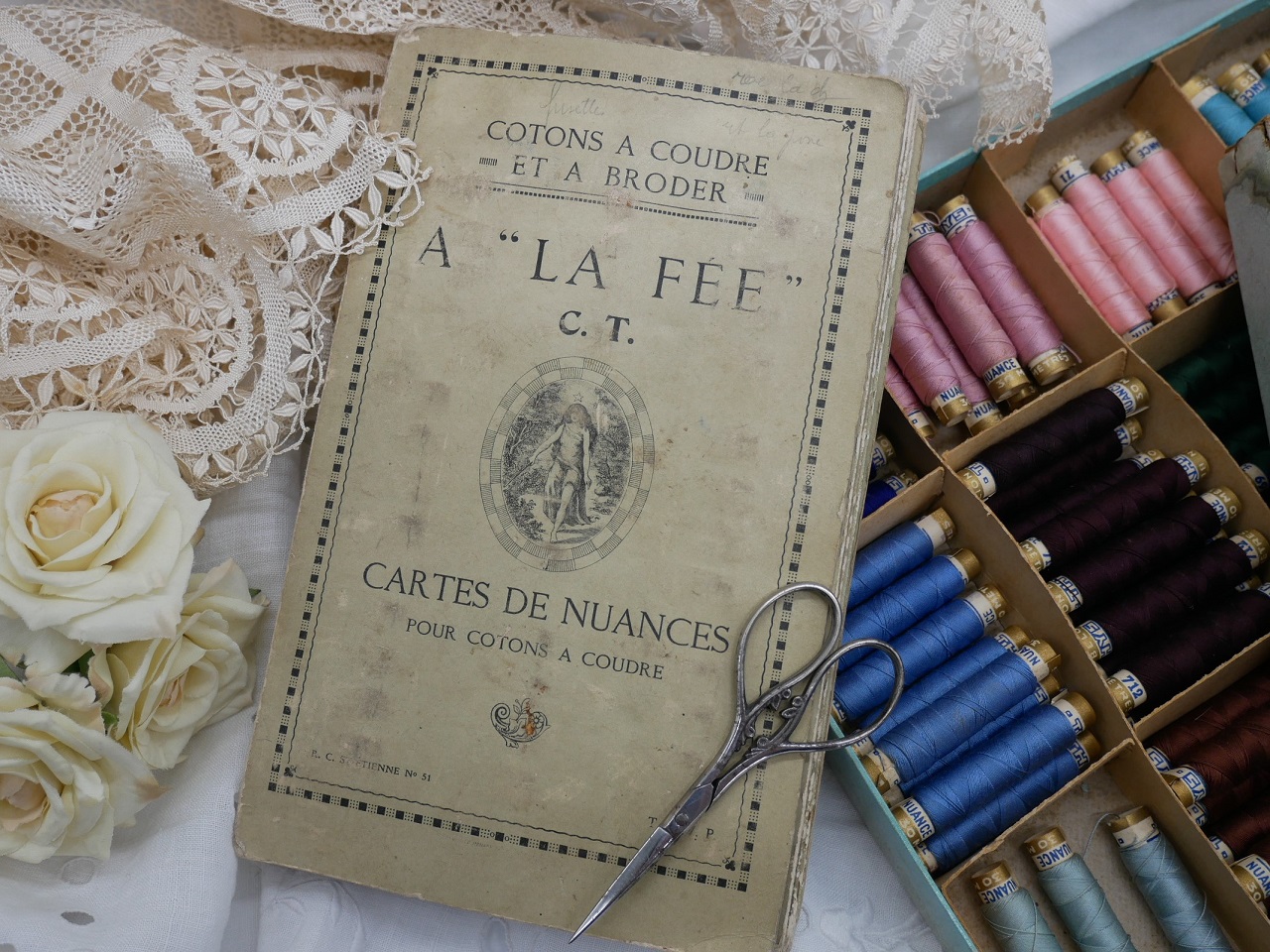 フランスC.T社製のA LA FEEシリーズ手芸糸カタログ