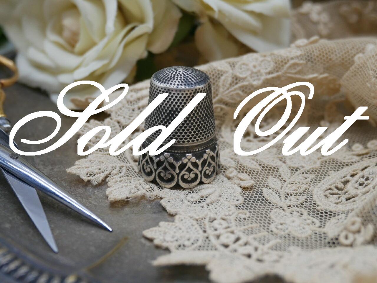 アンティークシルバーシンブル