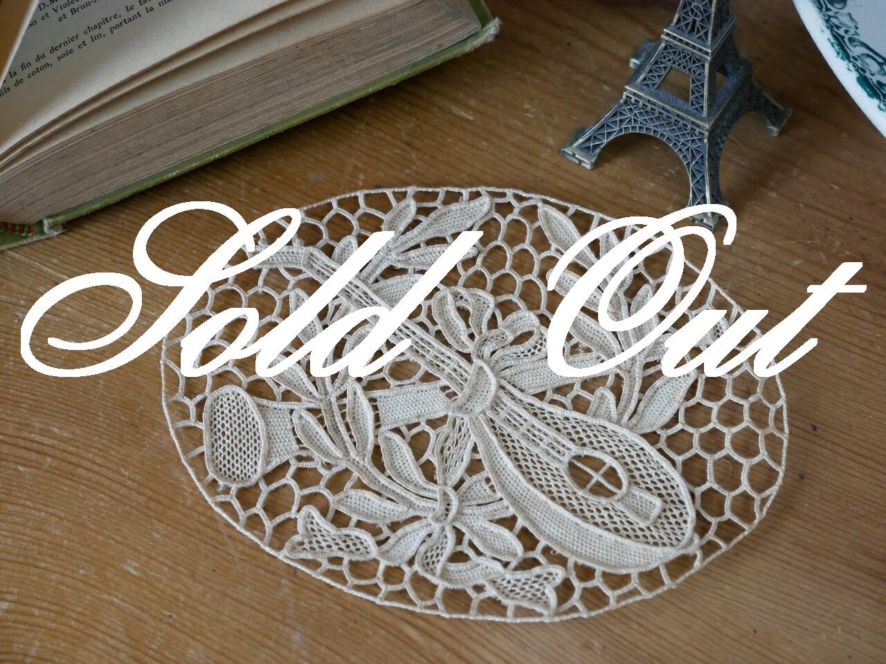 アンティークレティセラモチーフレース