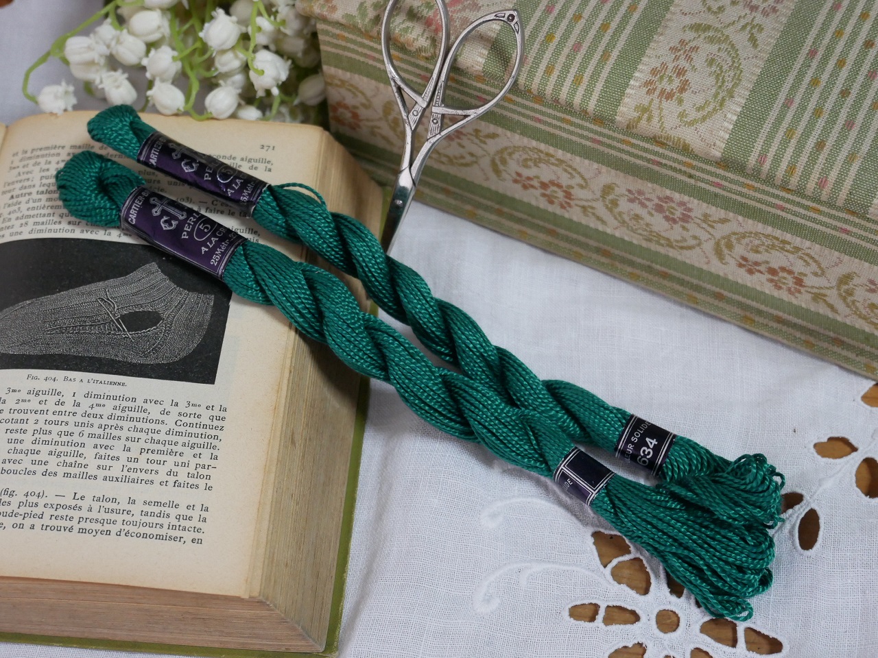 フランスCARTIER-BRESSON刺繍糸2本セット C