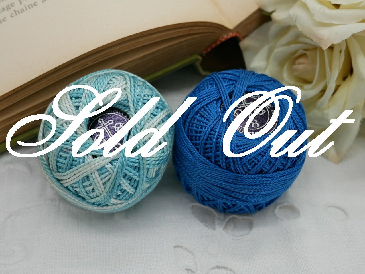 フランスCARTIER-BRESSONコットン編み糸2個セット F