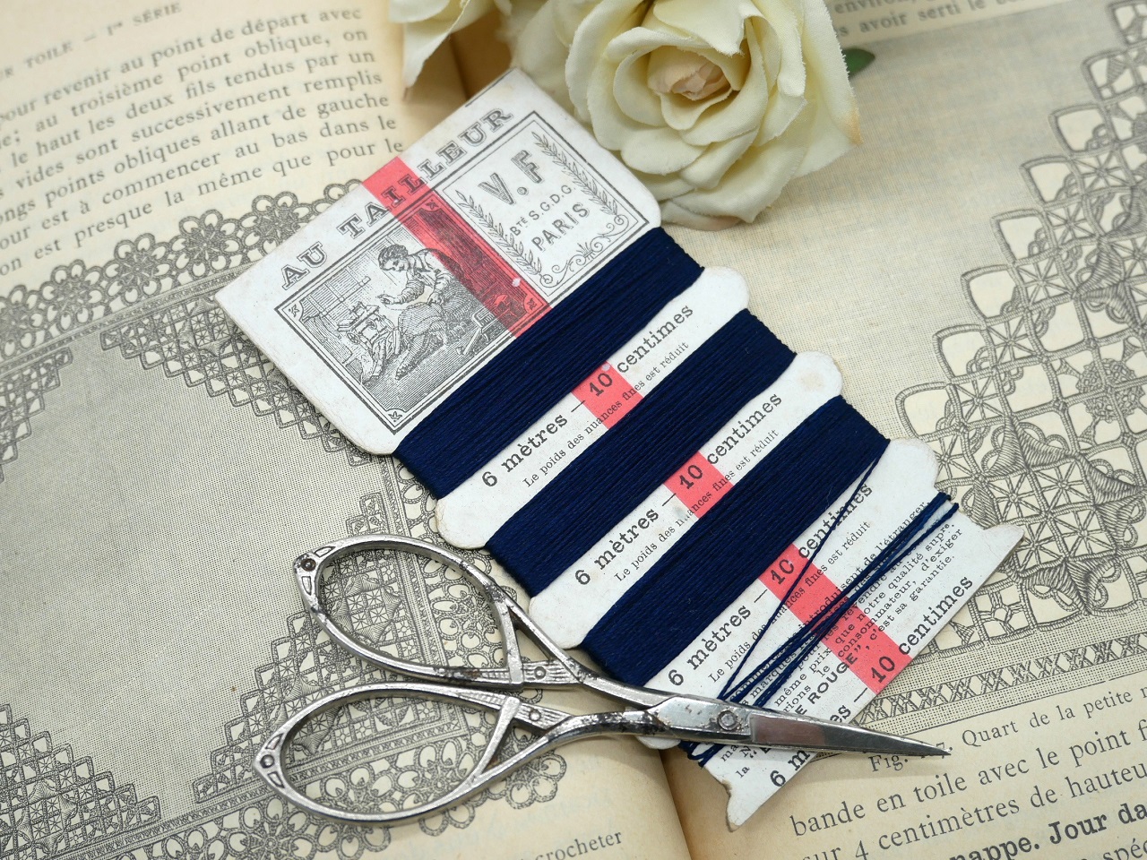 アンティーク＆ブロカント / 糸巻き / フランスアンティークVF社