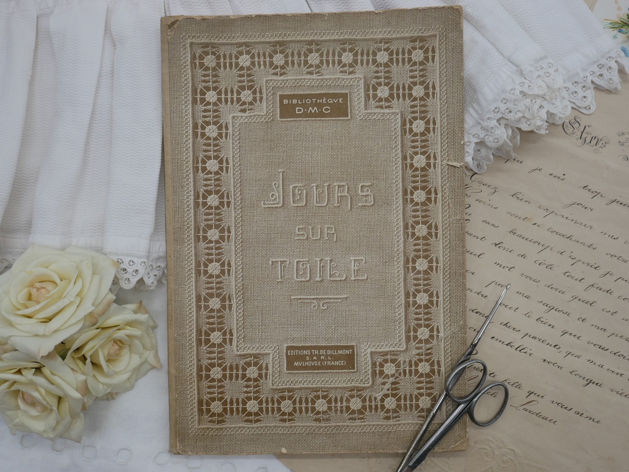 フランスDMCドロンワーク図案集