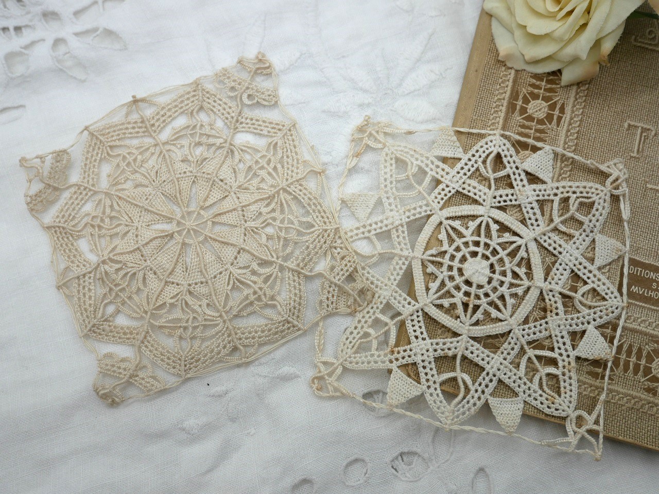 フランスアンティーク　飾り物　ブロカント アンティーク＆ブロカント / レース / フランスアンティーク