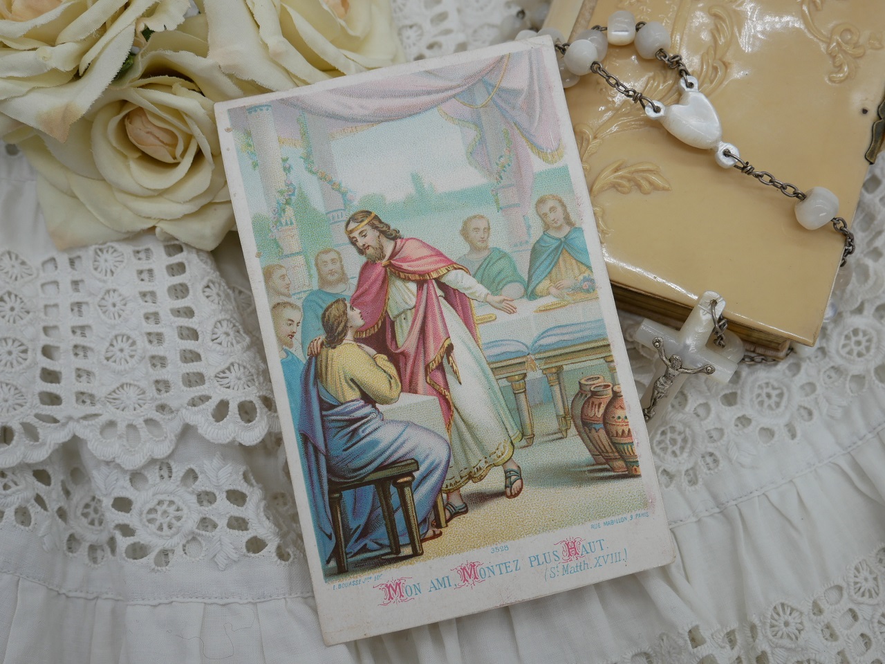 フランスアンティークHoly Card M