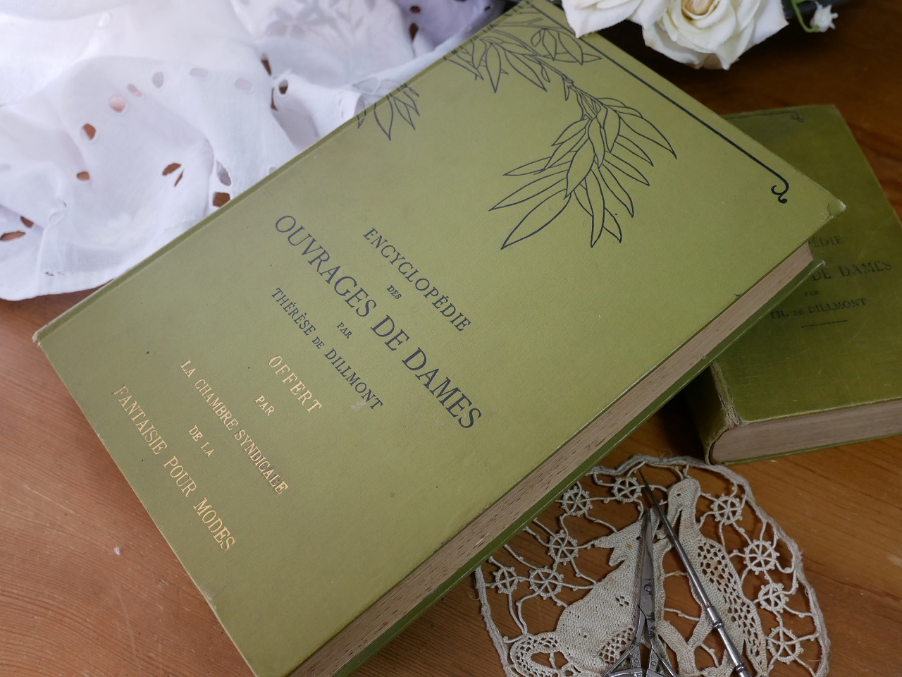 アンティークDMC手芸百科事典( ENCYCLOPEDIE DES OUVRAGES DE DAMES）L