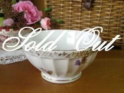 リモージュ製カフェオレボウル（Fleurs)