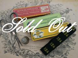 アンティーク＆ブロカント / 手芸用品 / ナンバーテープ4点セット